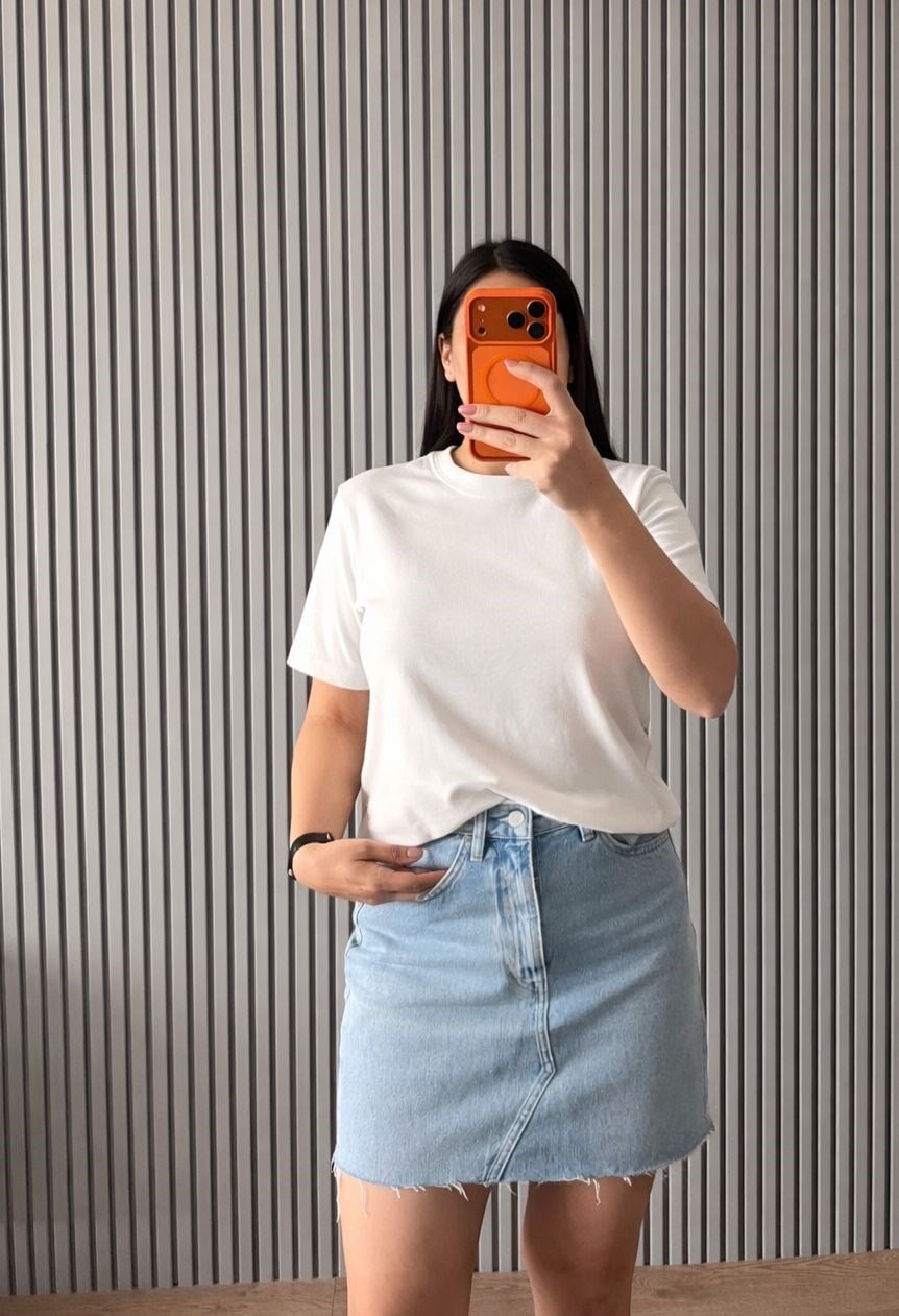 Beyaz Basic T-Shirt