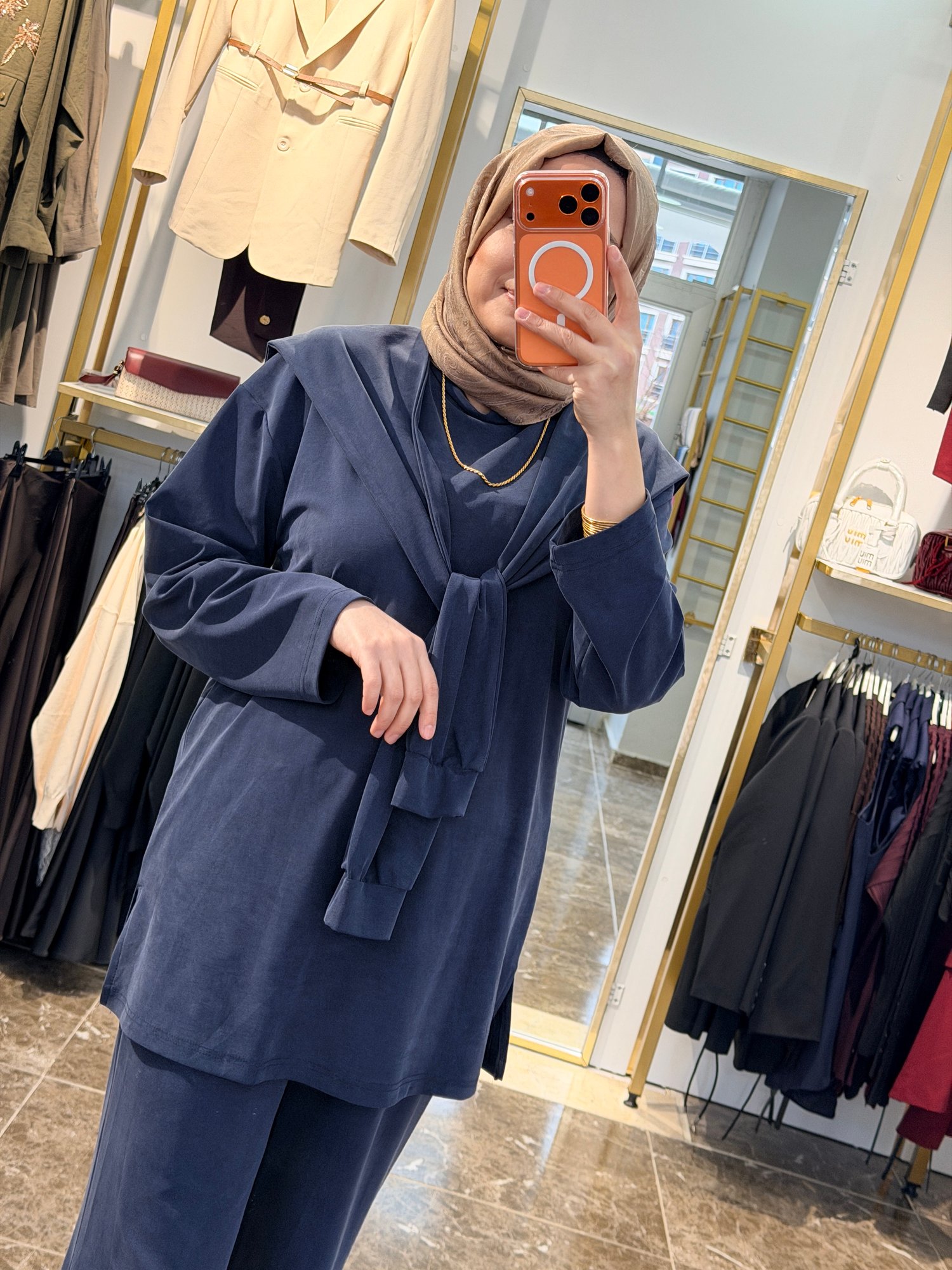 14460 Önden Bağlamalı Takım | Lacivert