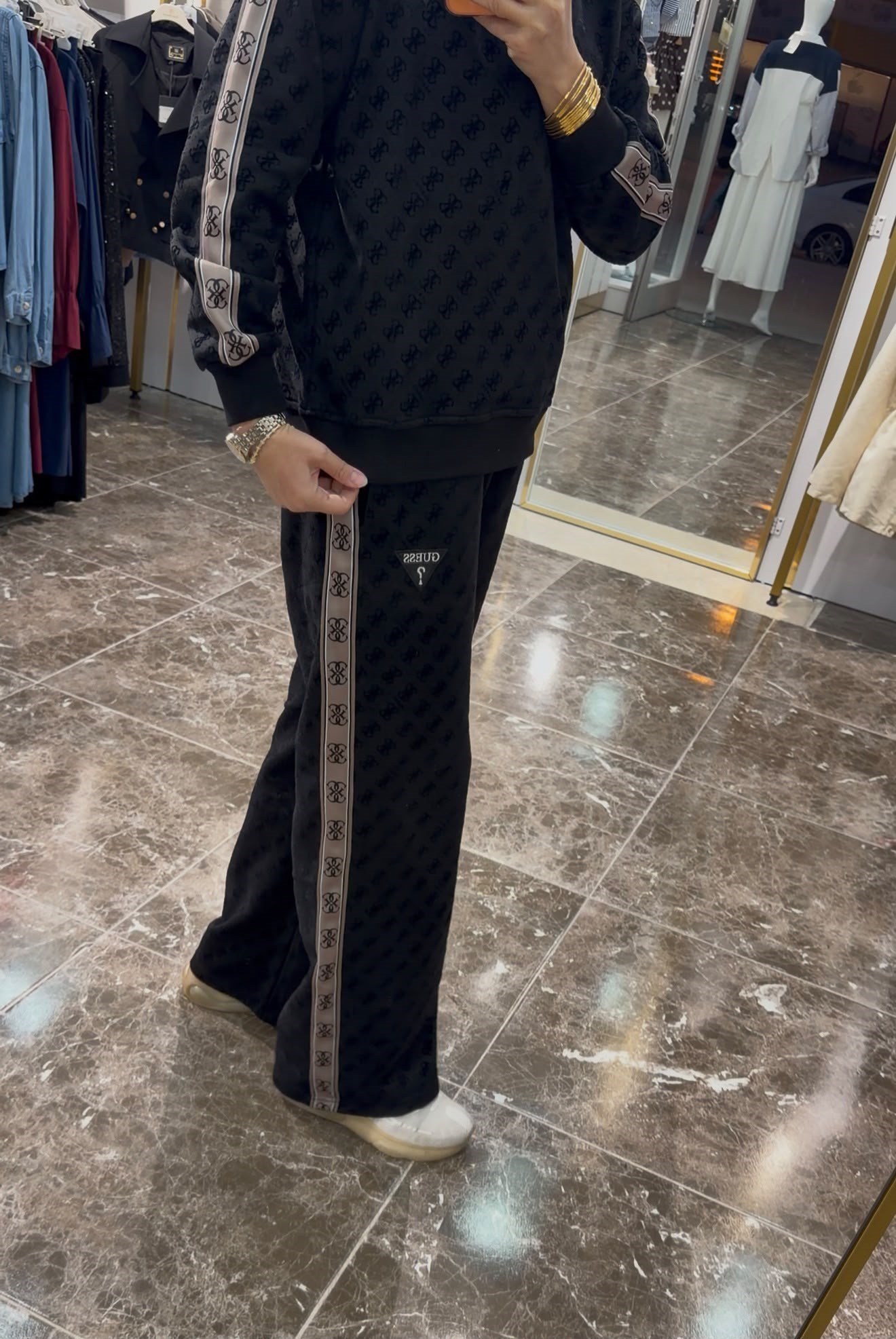7348 SİYAH EŞOFMAN TAKIM