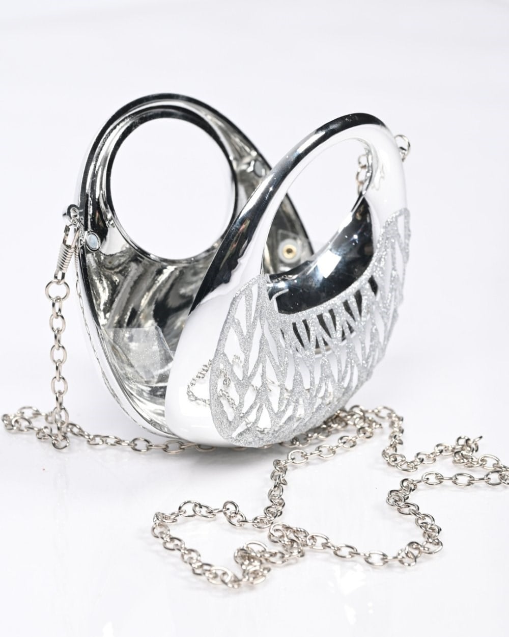 LUMI Silver Gece Çantası