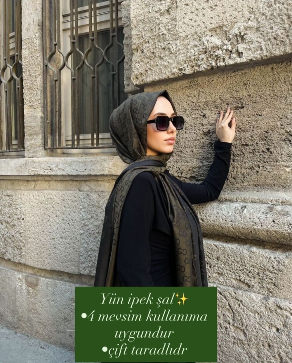 yün ipek şal