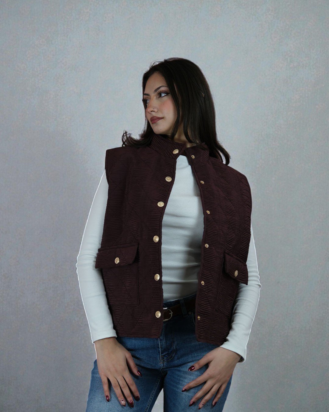 BORDO PREMİUM YELEK
