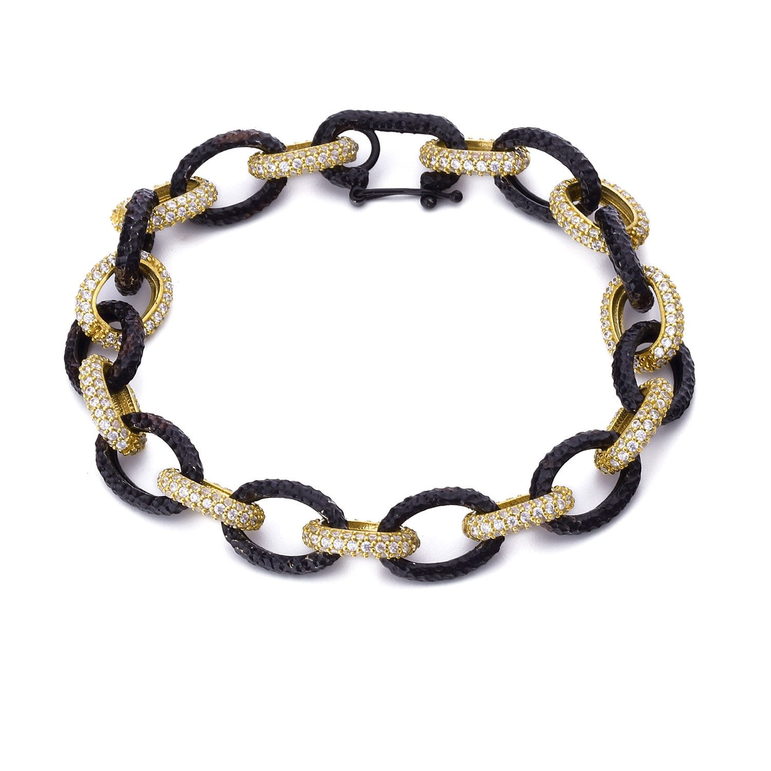 Black Matte Chain Bracelet