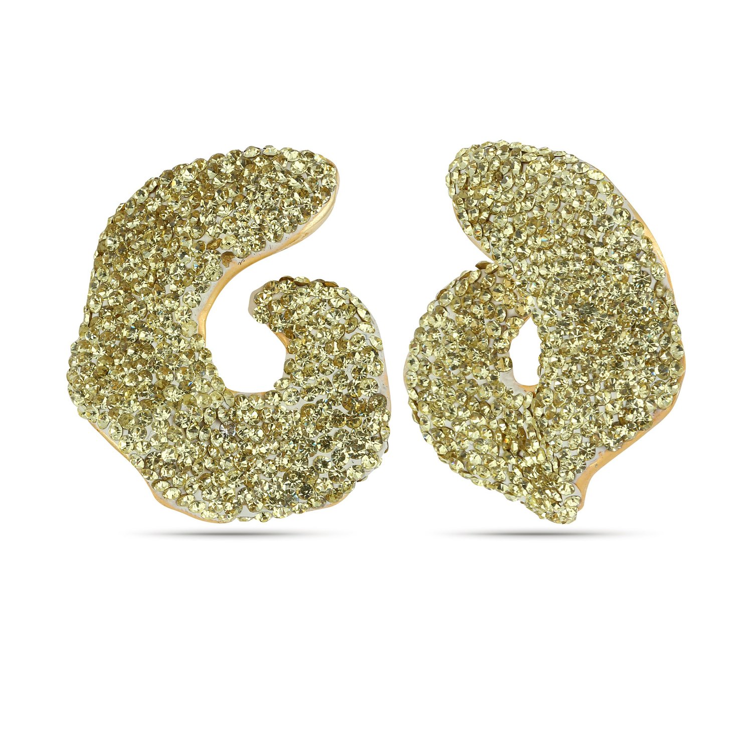 Blue Crystal Penelope Earrings