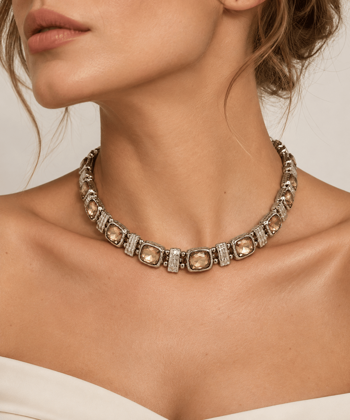 Bold Empire Square Choker Kolye 