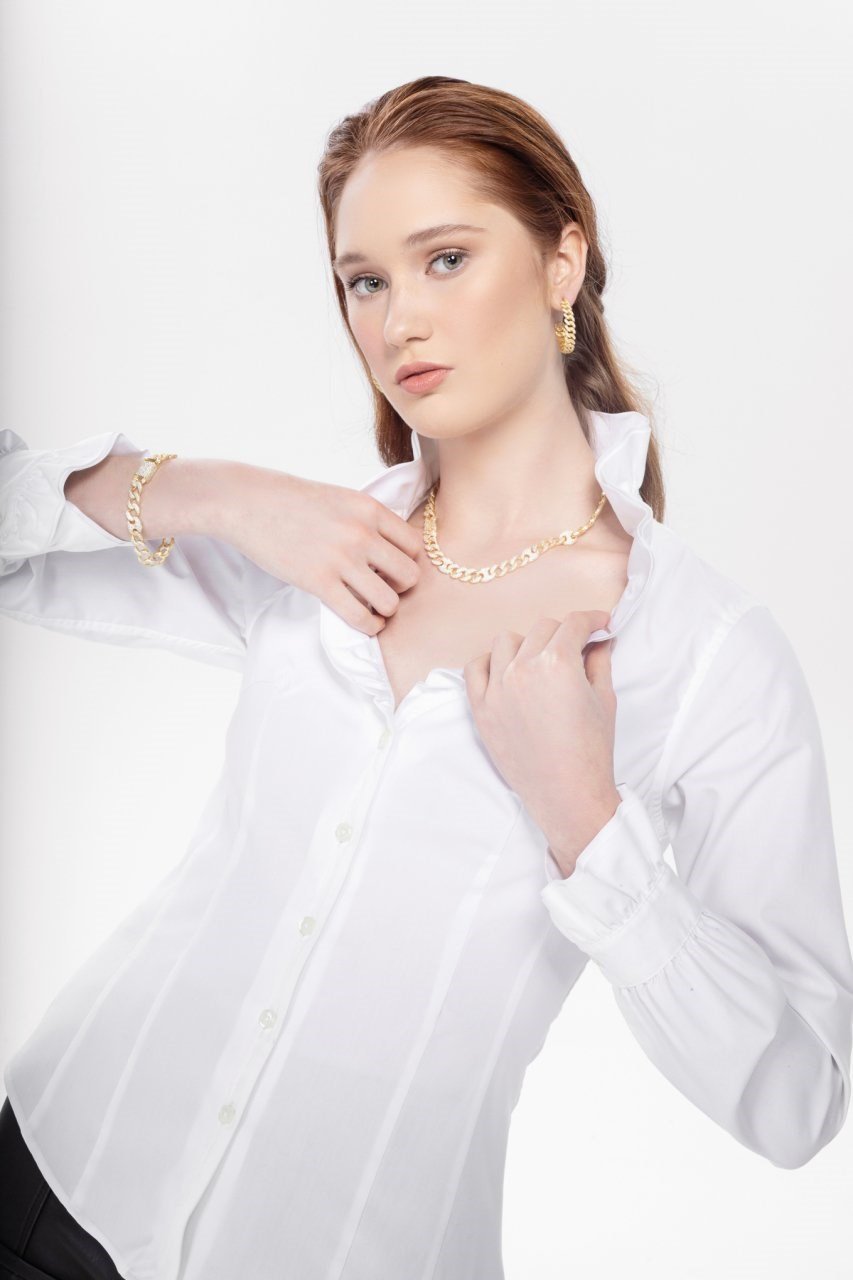 Button Chain Necklace