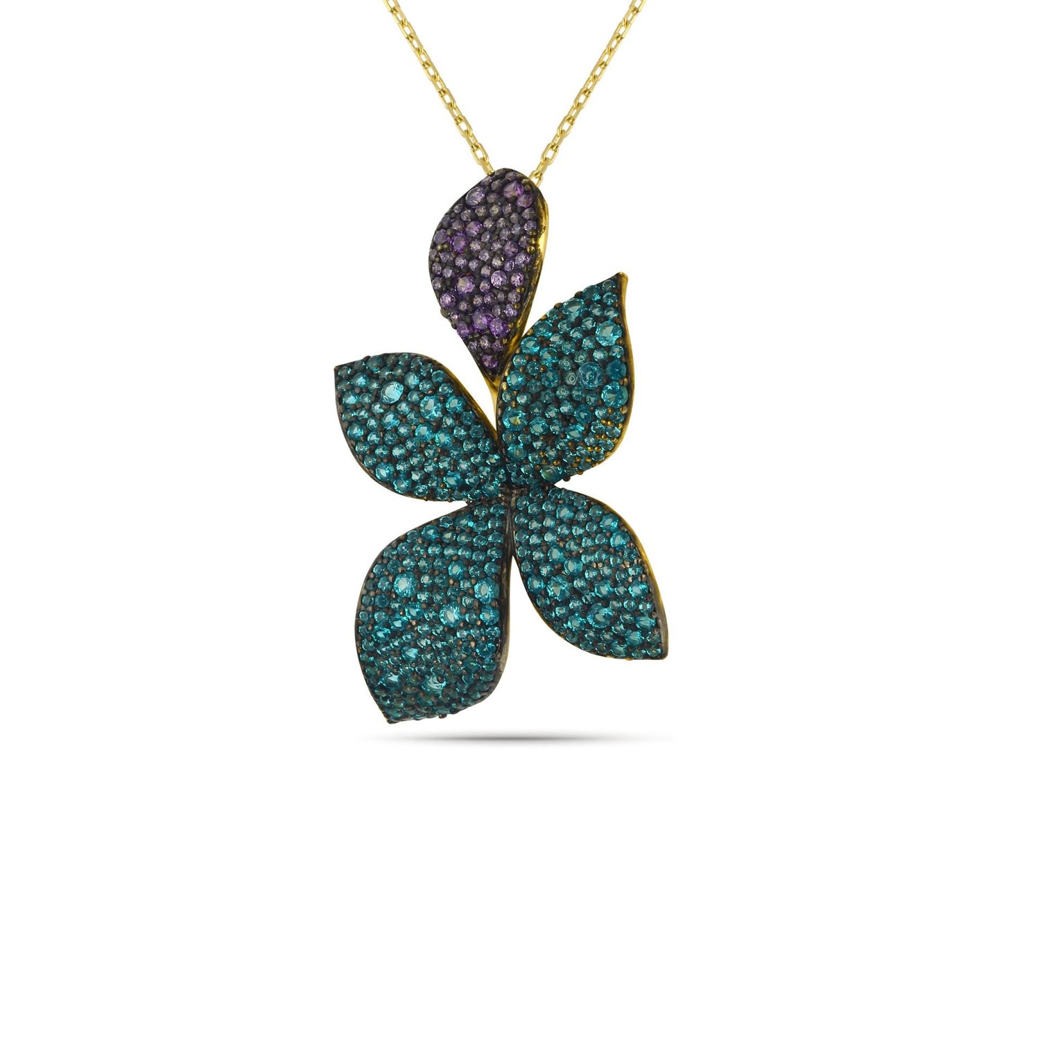 Paraiba Violet Necklace