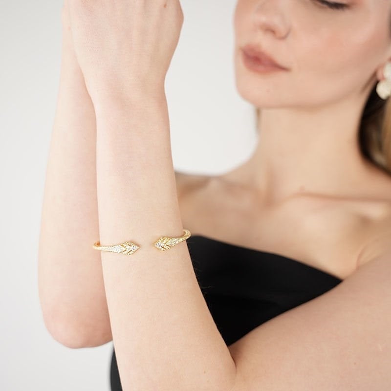 Sofia Zircon Cuff