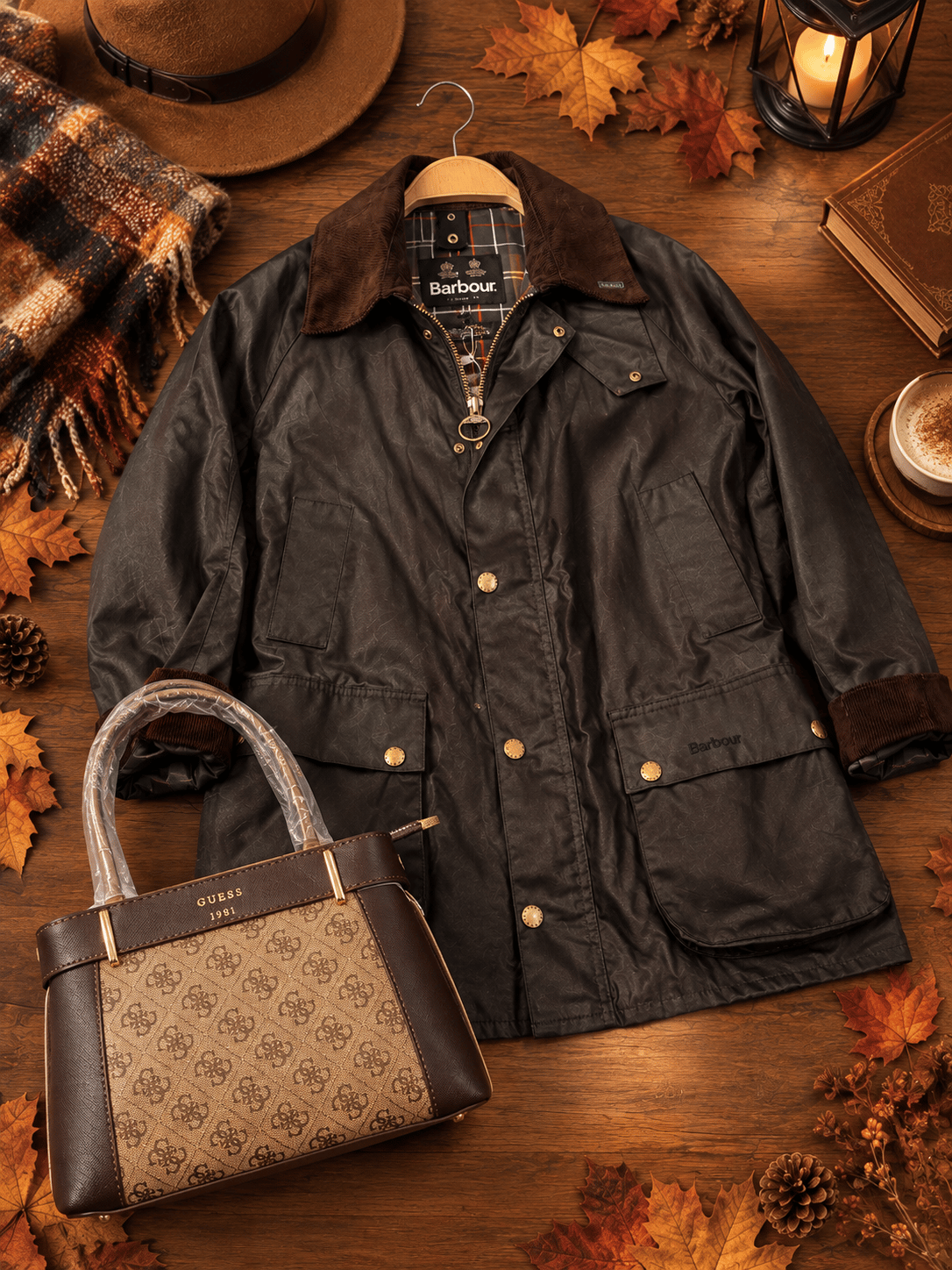 Barbour Yağlı Ceket