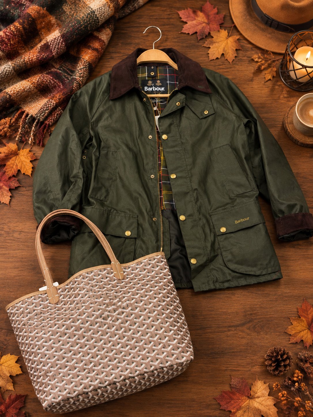 Barbour Yağlı Ceket