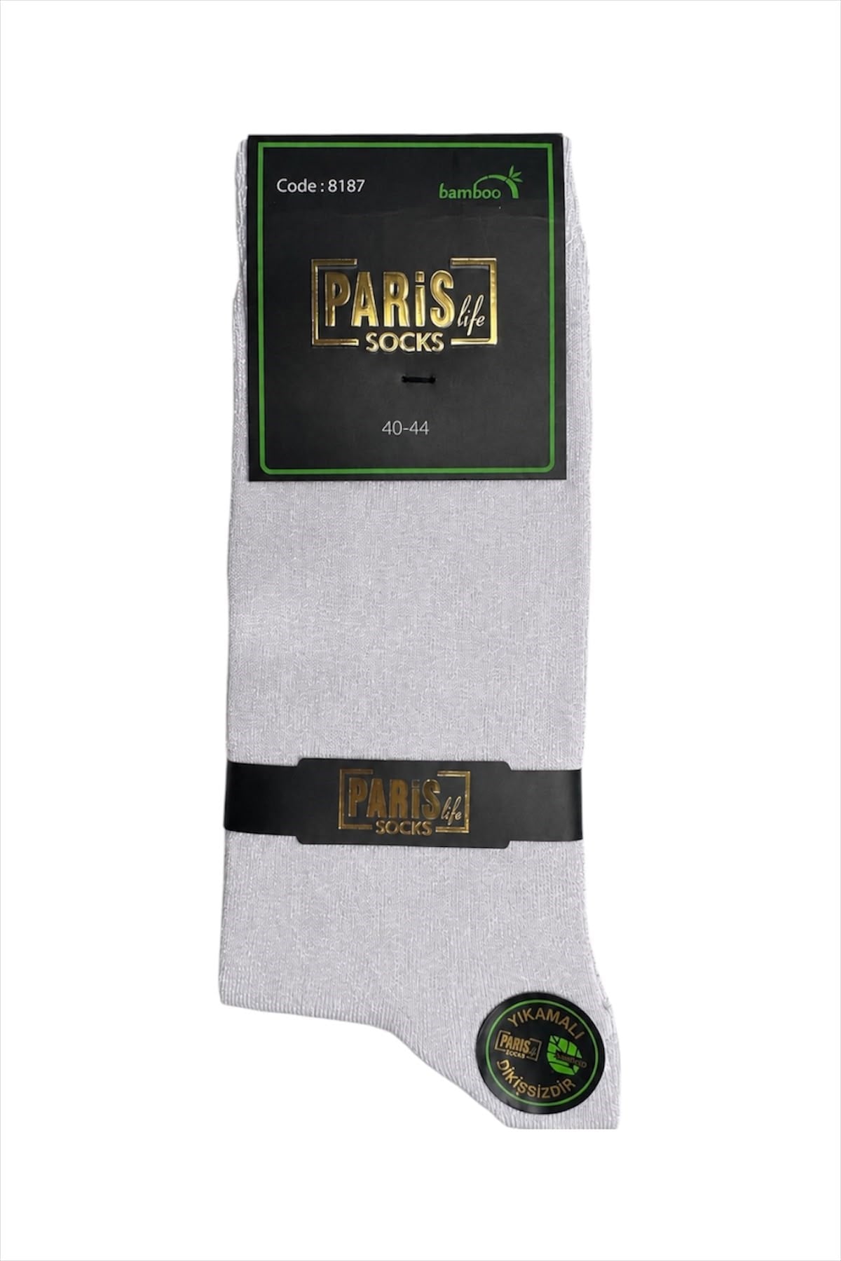 Premium Bambu Erkek Soket BEYAZ