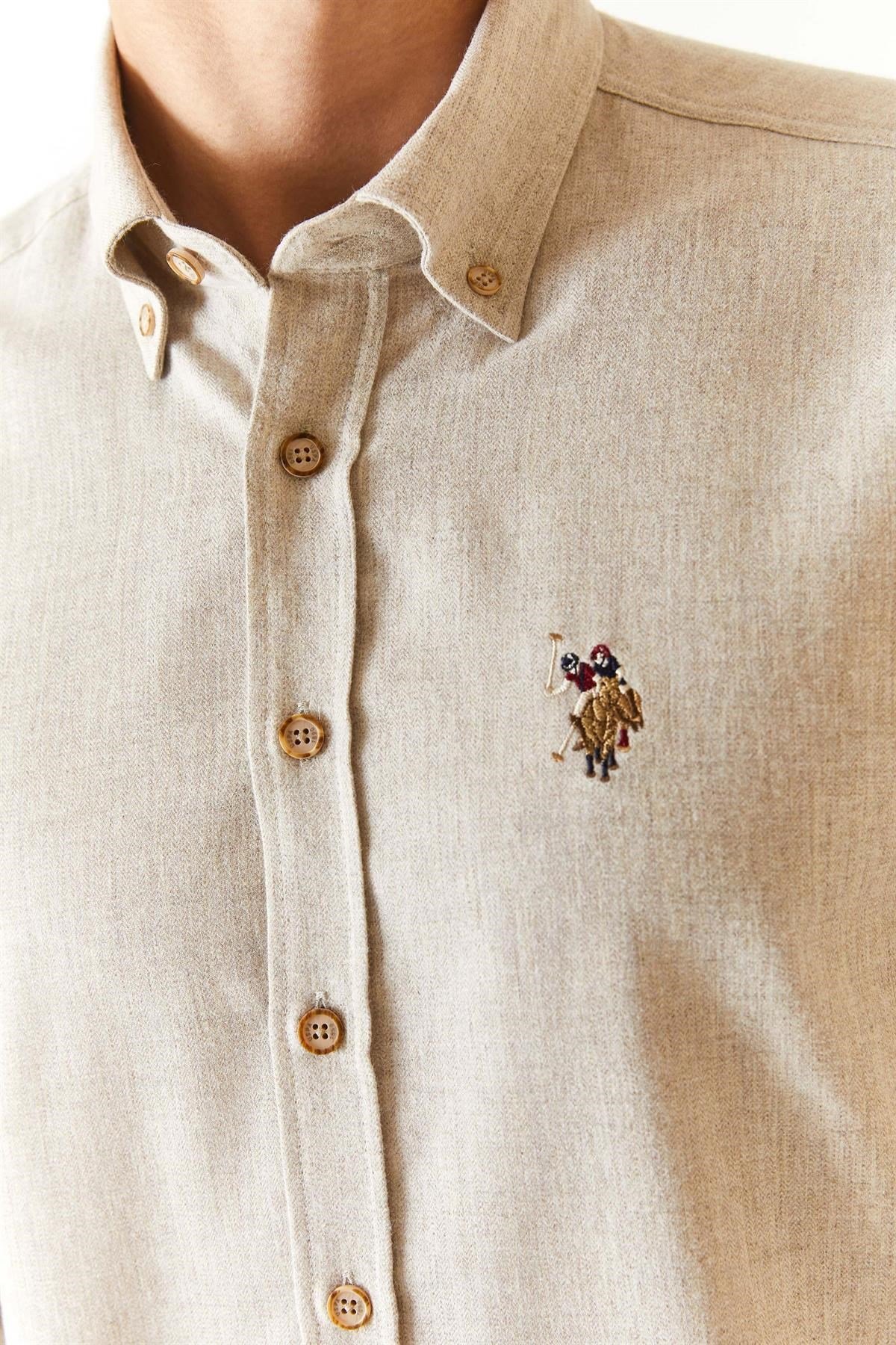 1672287 POLO DOKUMA GÖMLEK