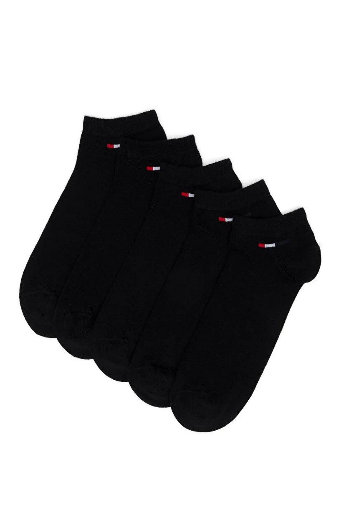 5’li Paket Çorap Siyah - Regular Fit  - Şık ve Rahat Tasarım (Erkek/Bayan)