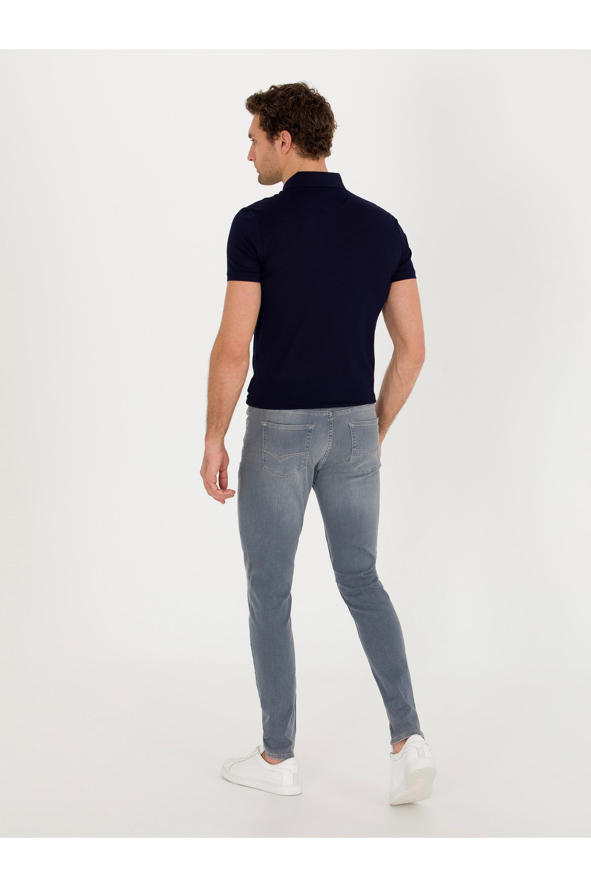 Açık Gri Slim Fit Jean Pantolon 50268663-DN0014