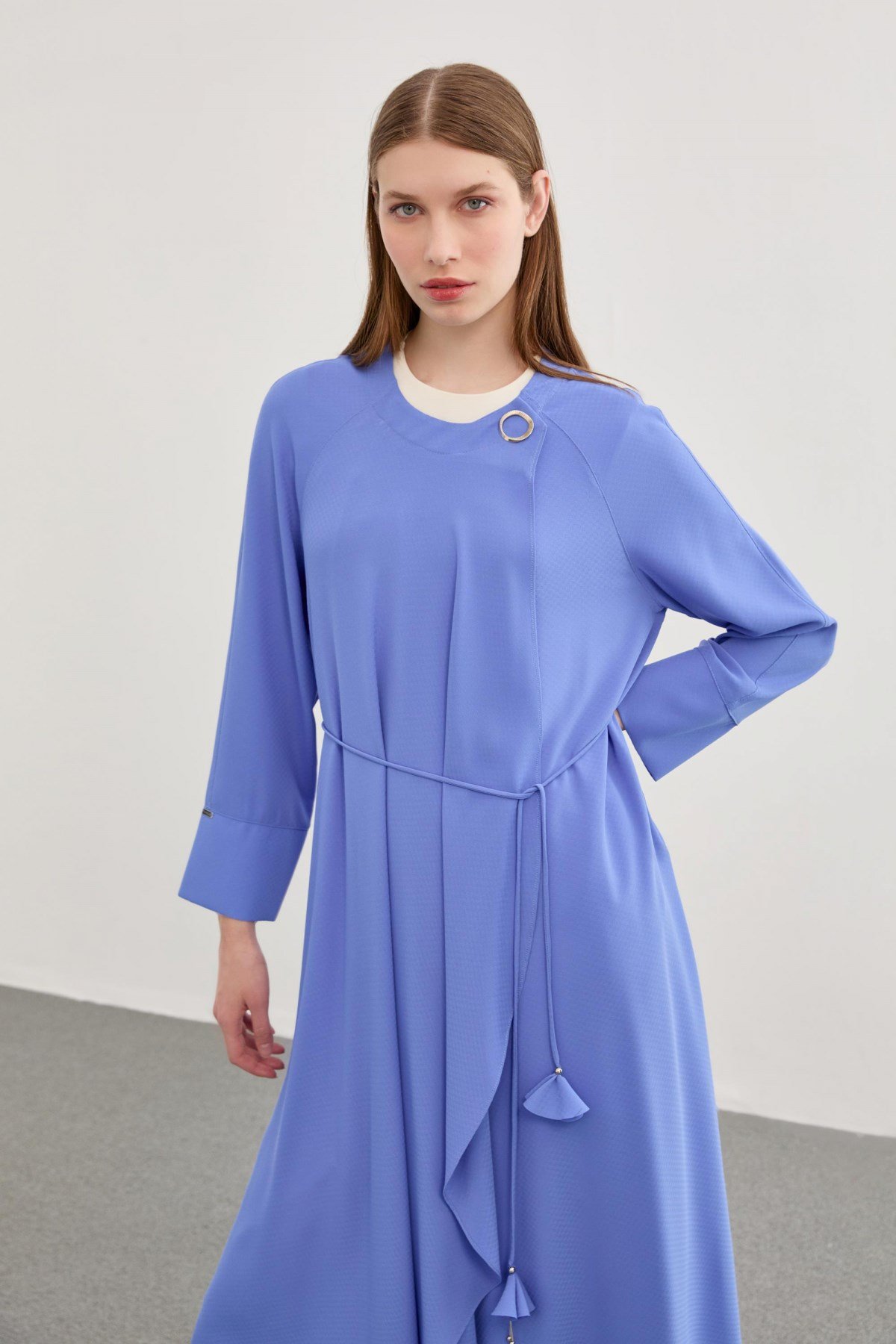 Bel Bağlamalı Giy Çık Mavi 0178