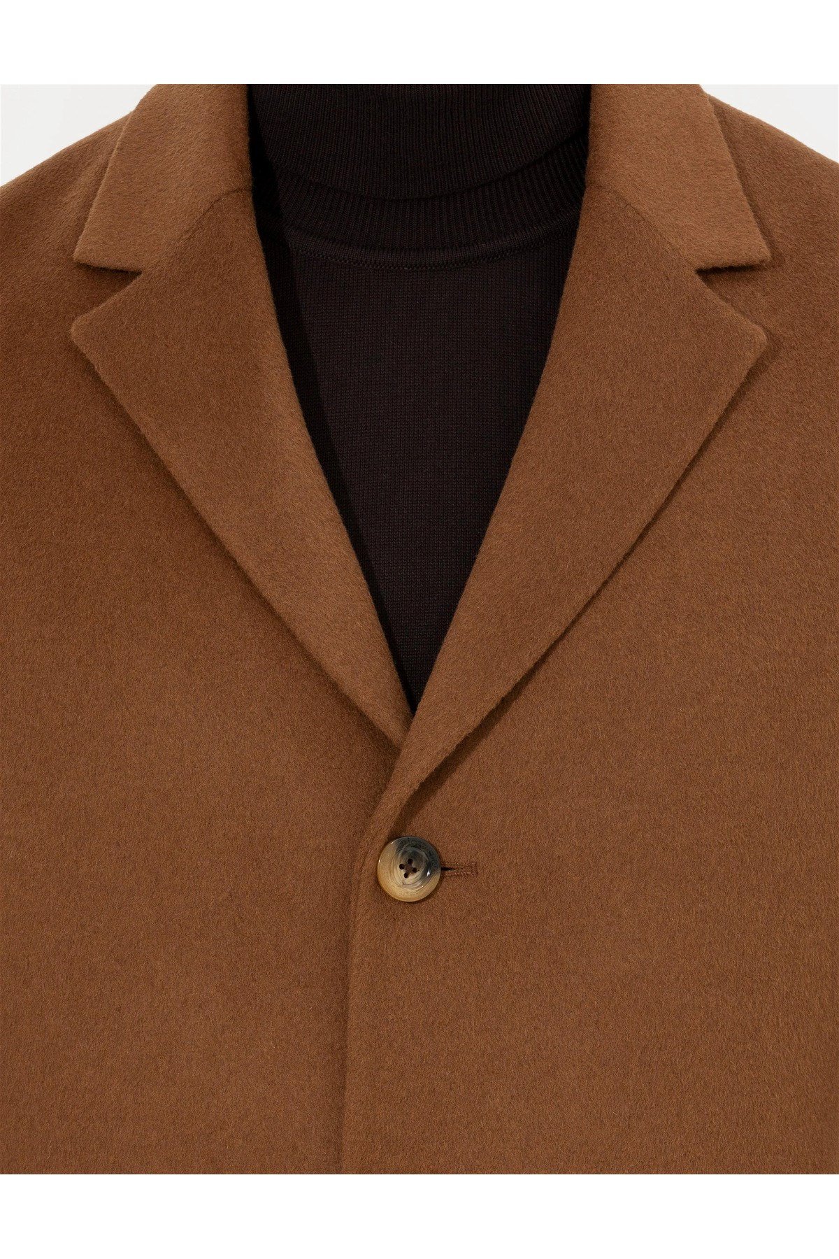 Camel Ex. Slim Fit Kaşe Kaban 1500570