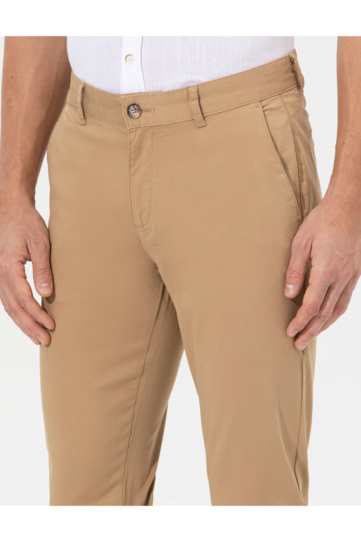 Camel Slim Fit Basic Chino Pantolon 50268098-VR015