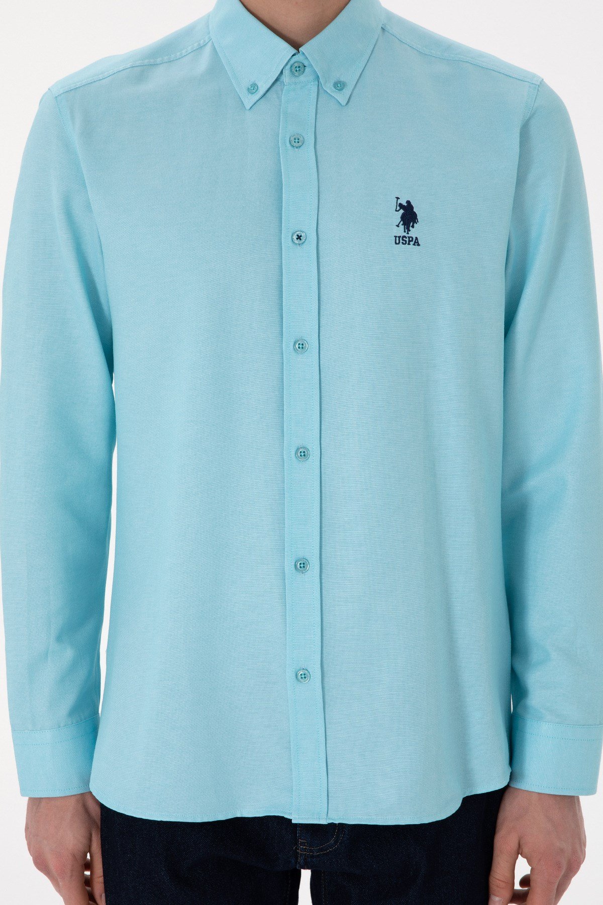 Dokuma Uzun Kol Slim Fit Gömlek 2084085