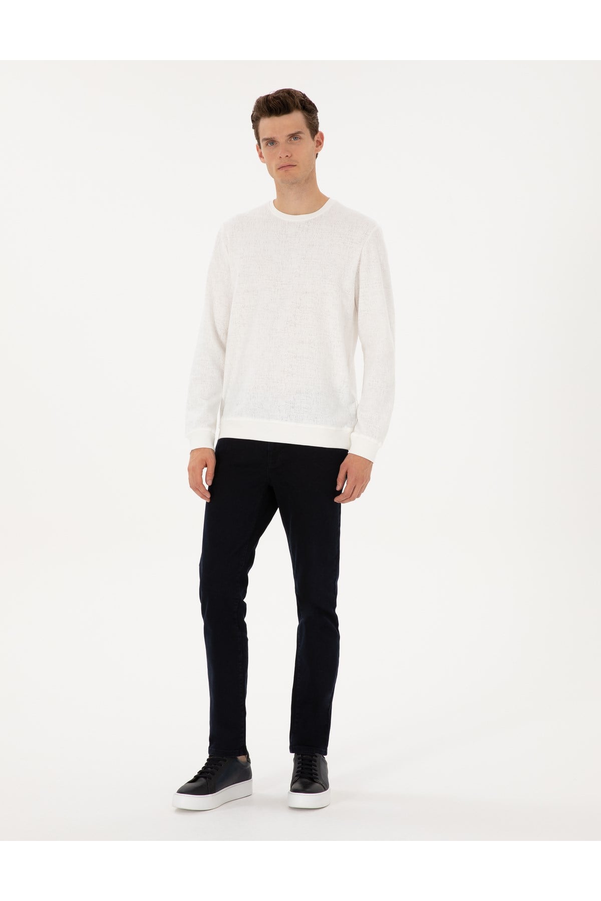 Ekru Regular Fit Sweatshirt 50313944-VR019