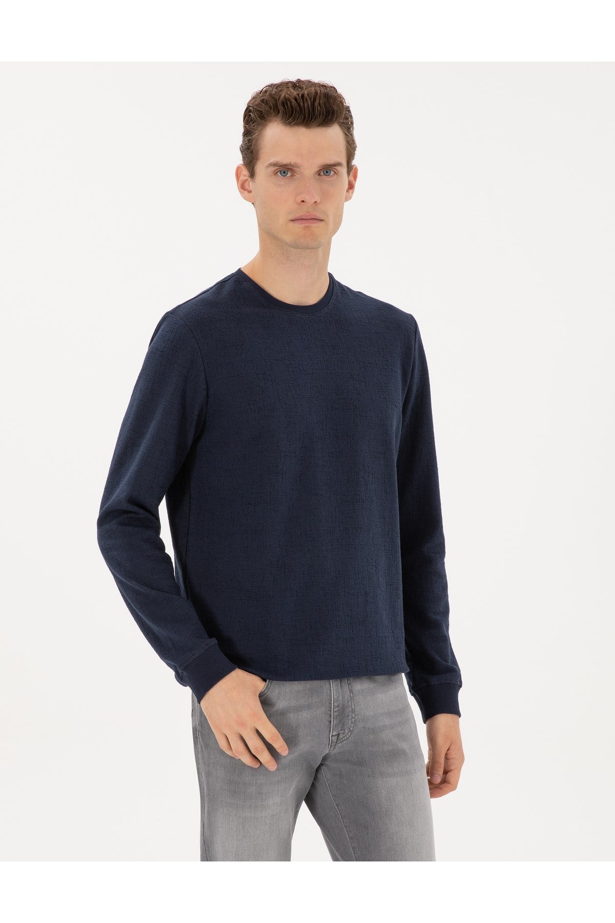 Ekru Regular Fit Sweatshirt 50313944-VR019