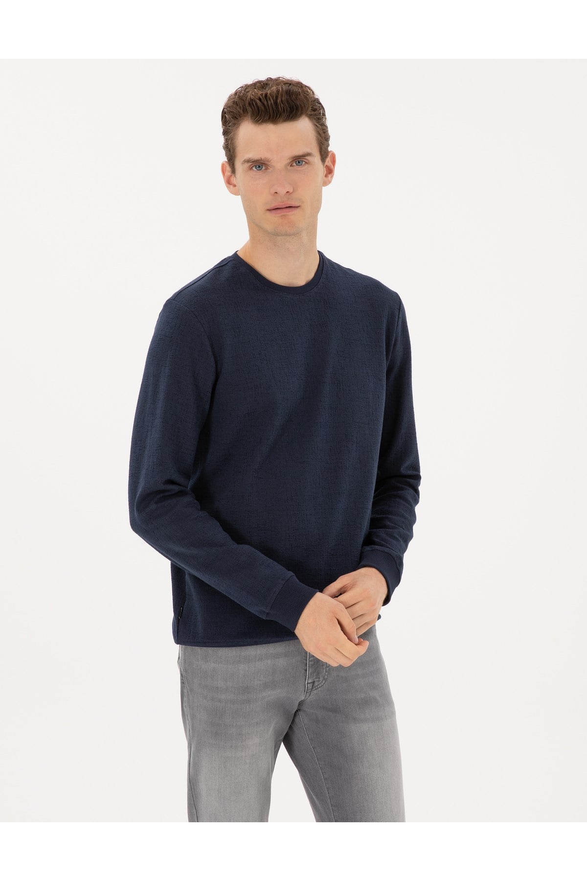 Ekru Regular Fit Sweatshirt 50313944-VR019