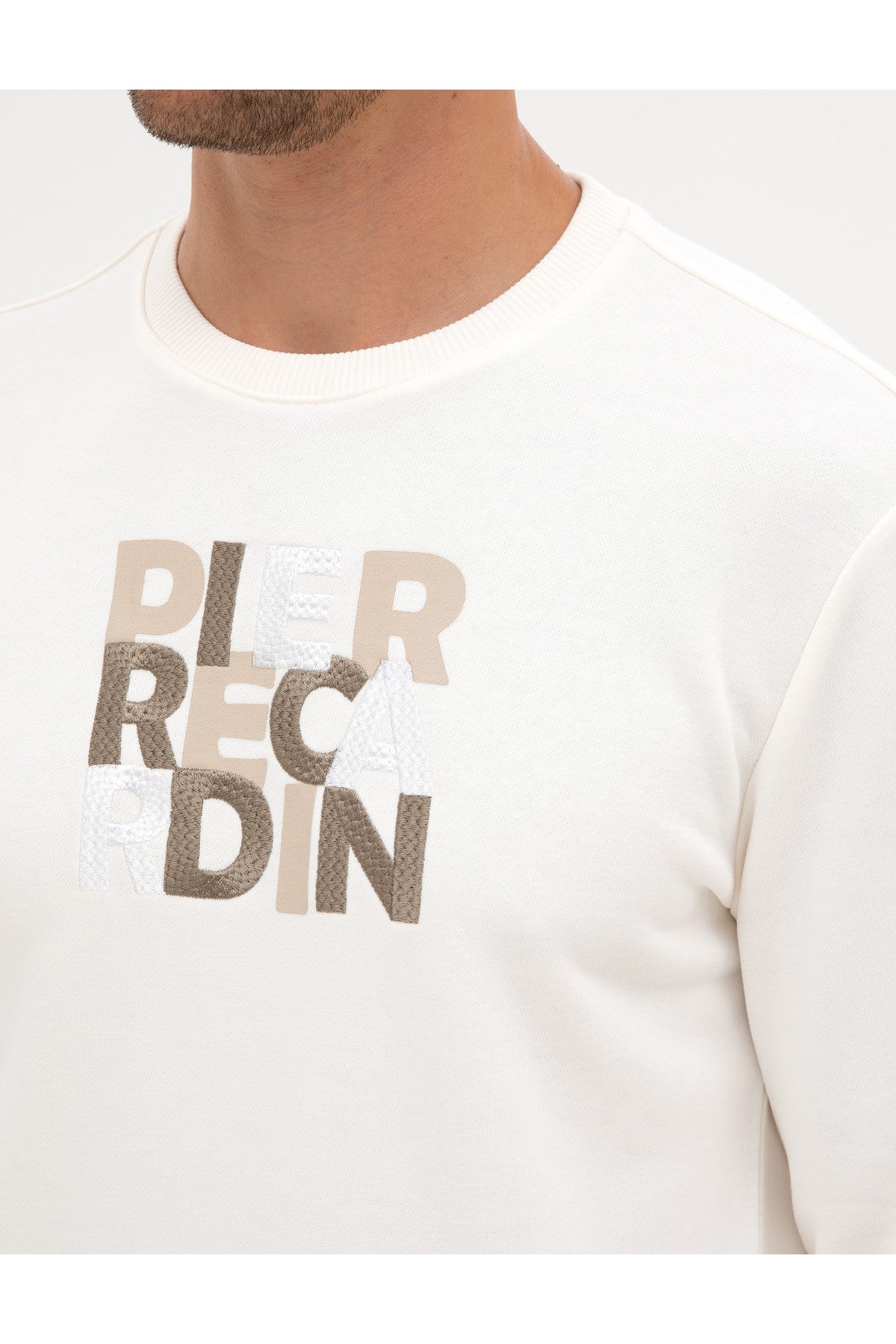 Ekru Regular Fit Sweatshirt 50316087-VR019