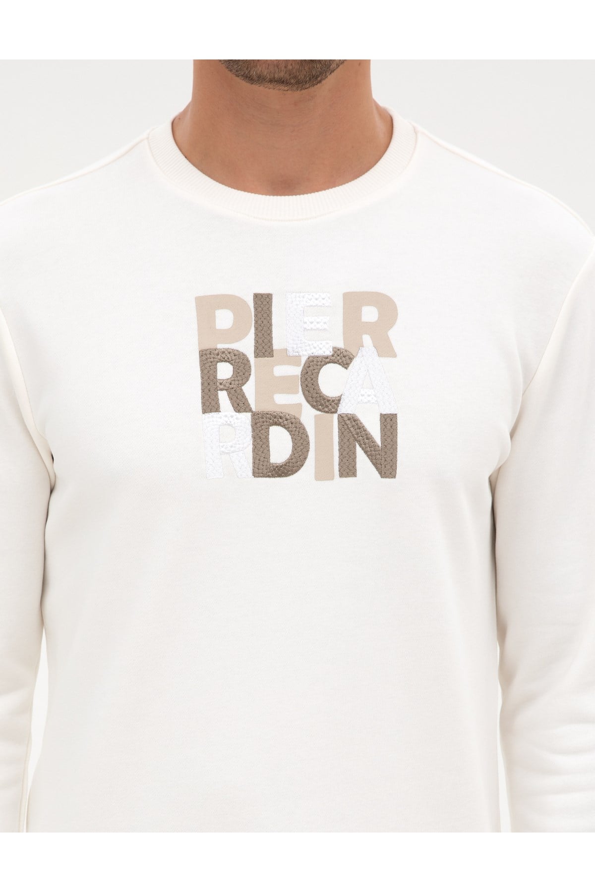 Ekru Regular Fit Sweatshirt 50316087-VR019