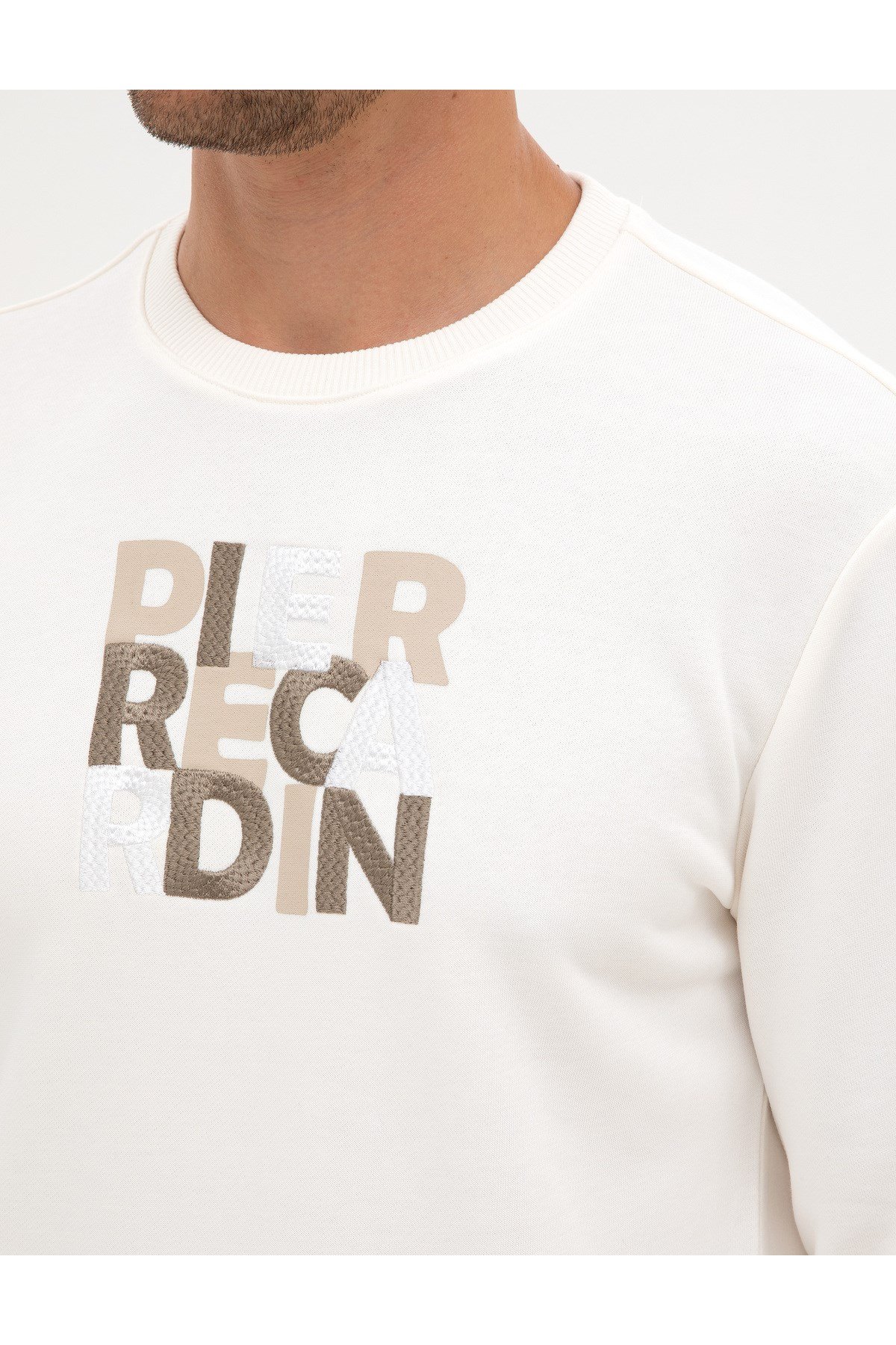 Ekru Regular Fit Sweatshirt 50316087-VR019