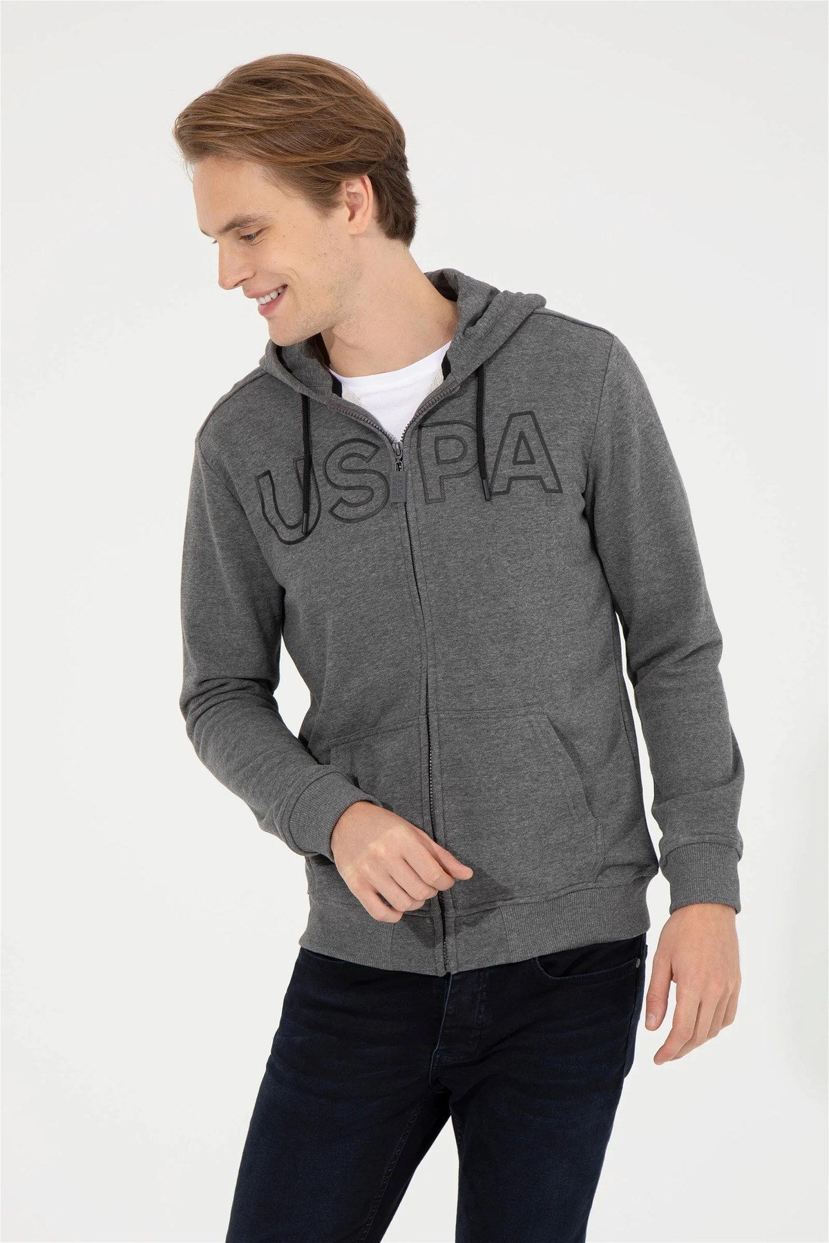 Erkek Antrasit Melanj Sweatshirt G081SZ082.000.1454293.VR046