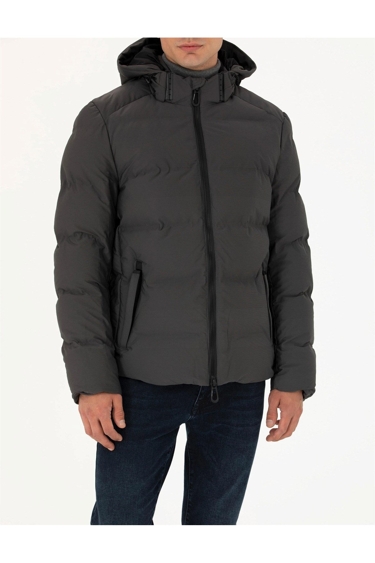 Erkek Antrasit Mont G021SZ0MS.000.1715753.VR006