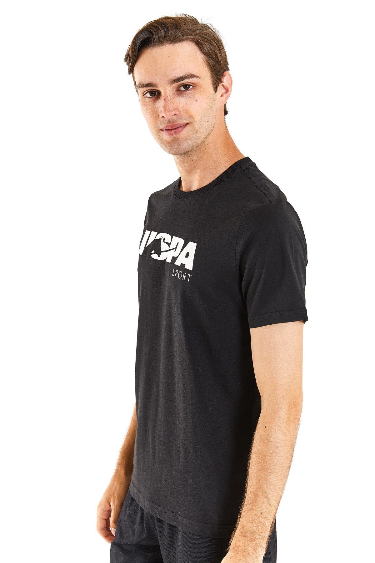 Erkek Bisiklet Yaka % Pamuk T-shirt 1826122