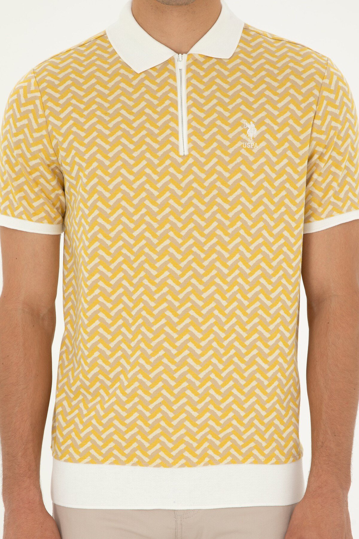Erkek Ekru T-Shirt 1827905