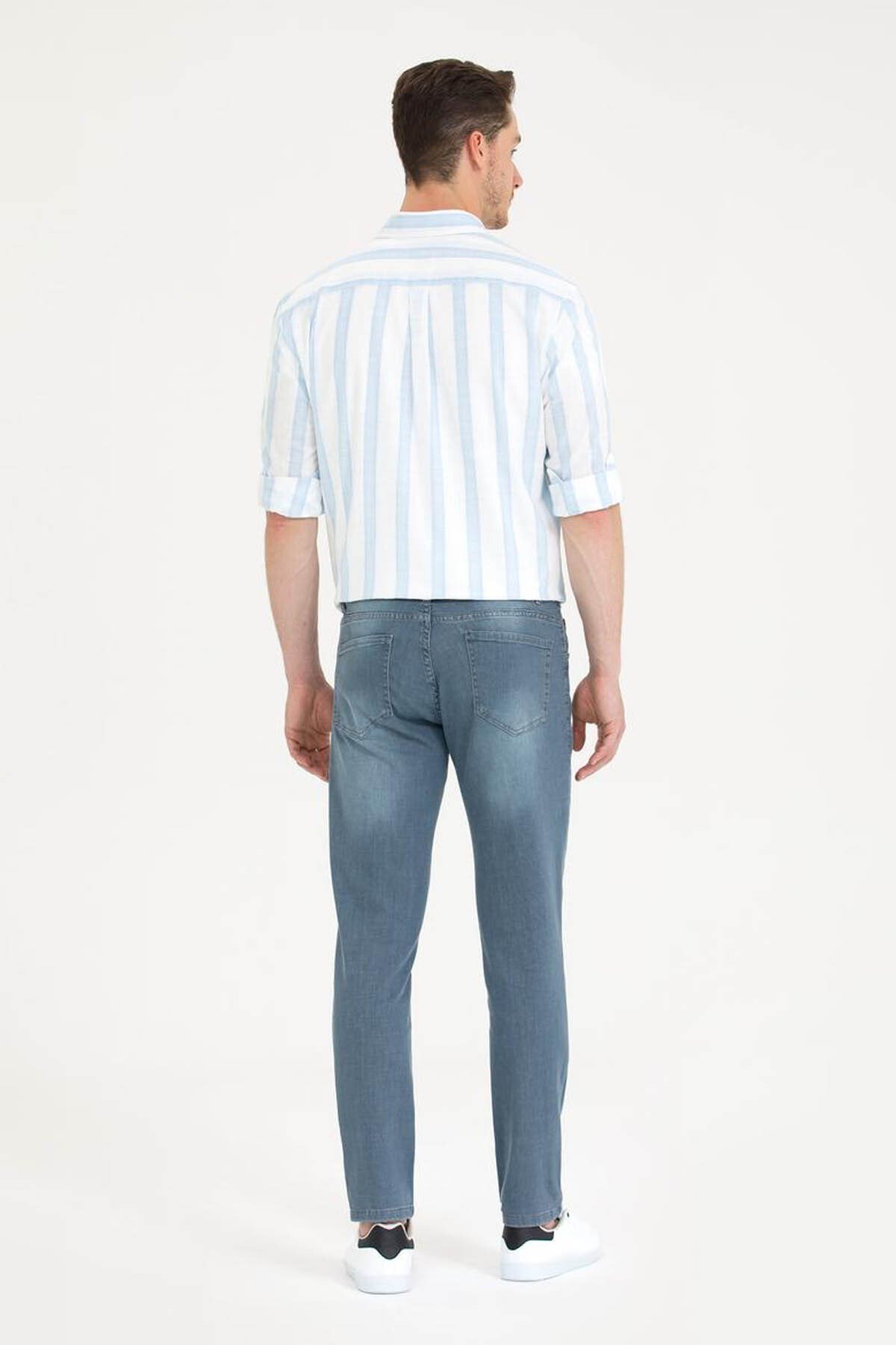 Erkek Jean Pantolon Gri 1603858 Biden