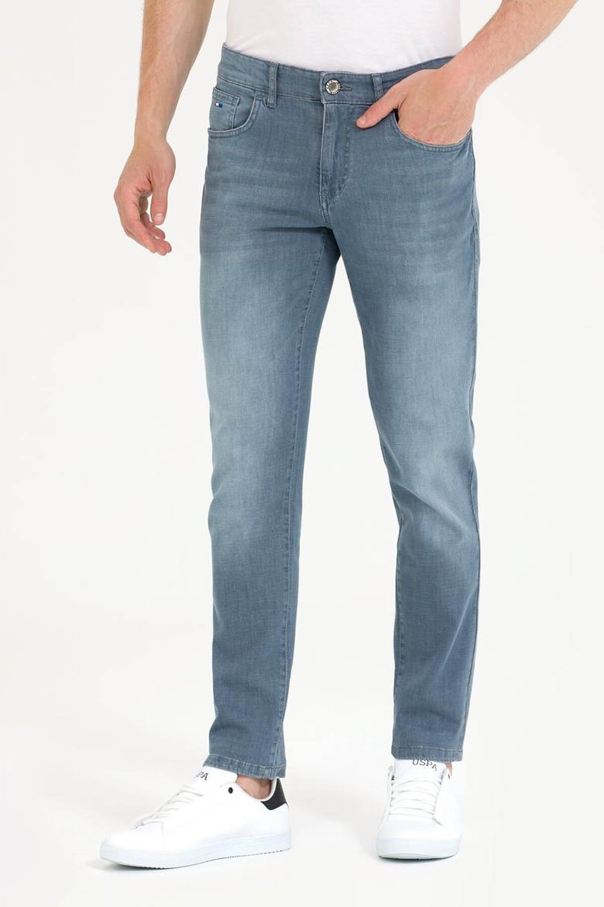 Erkek Jean Pantolon Gri 1603858 Biden