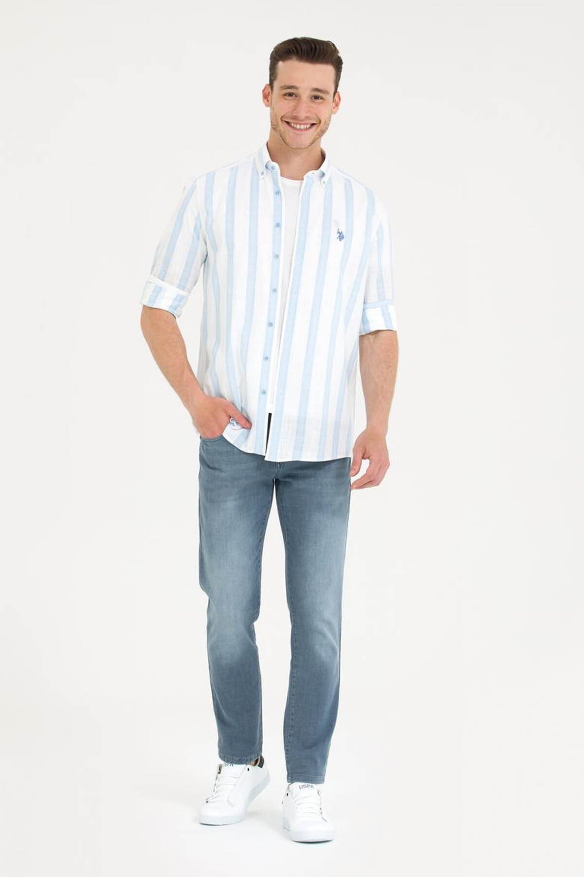Erkek Jean Pantolon Gri 1603858 Biden