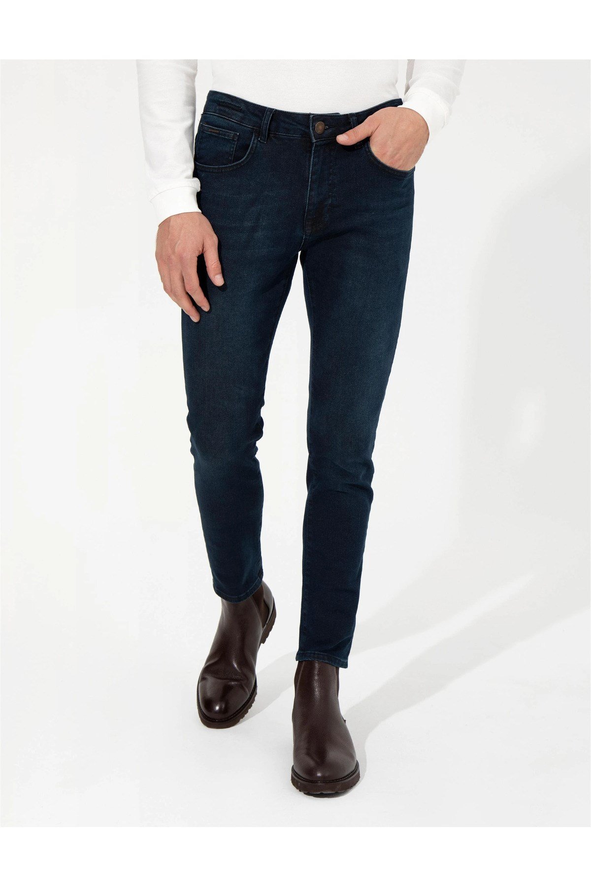 Erkek Jeans Lacivert 1481055
