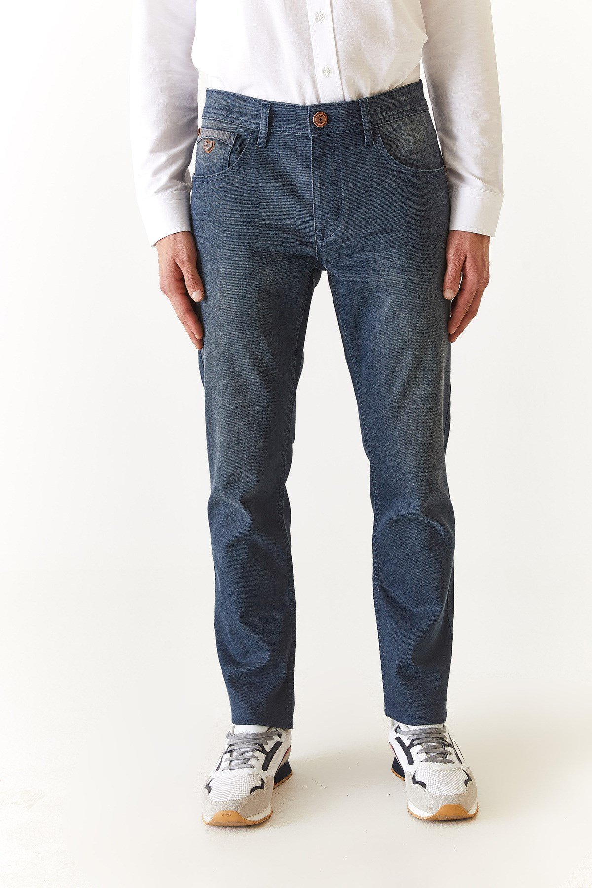 Erkek Jeans Pantolon İndigo