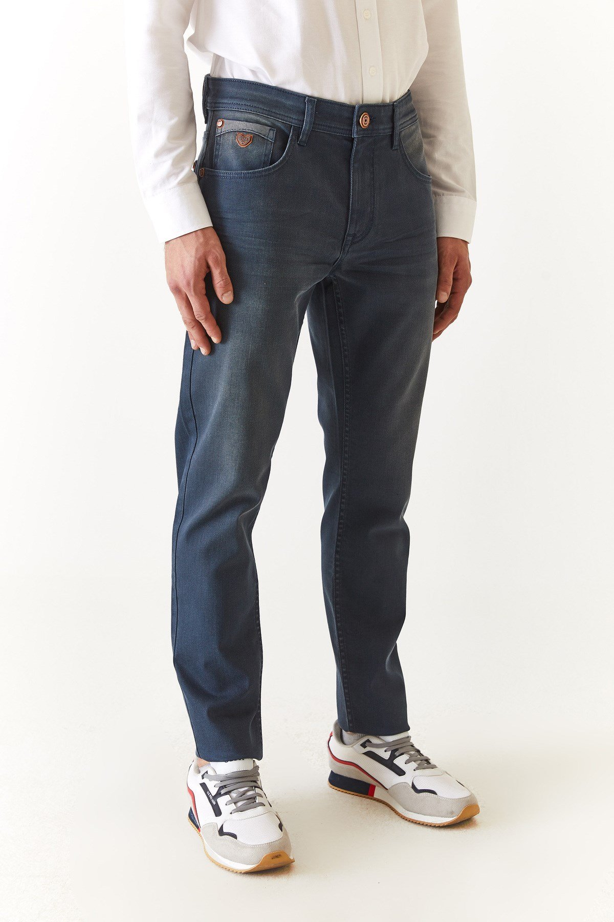 Erkek Jeans Pantolon İndigo