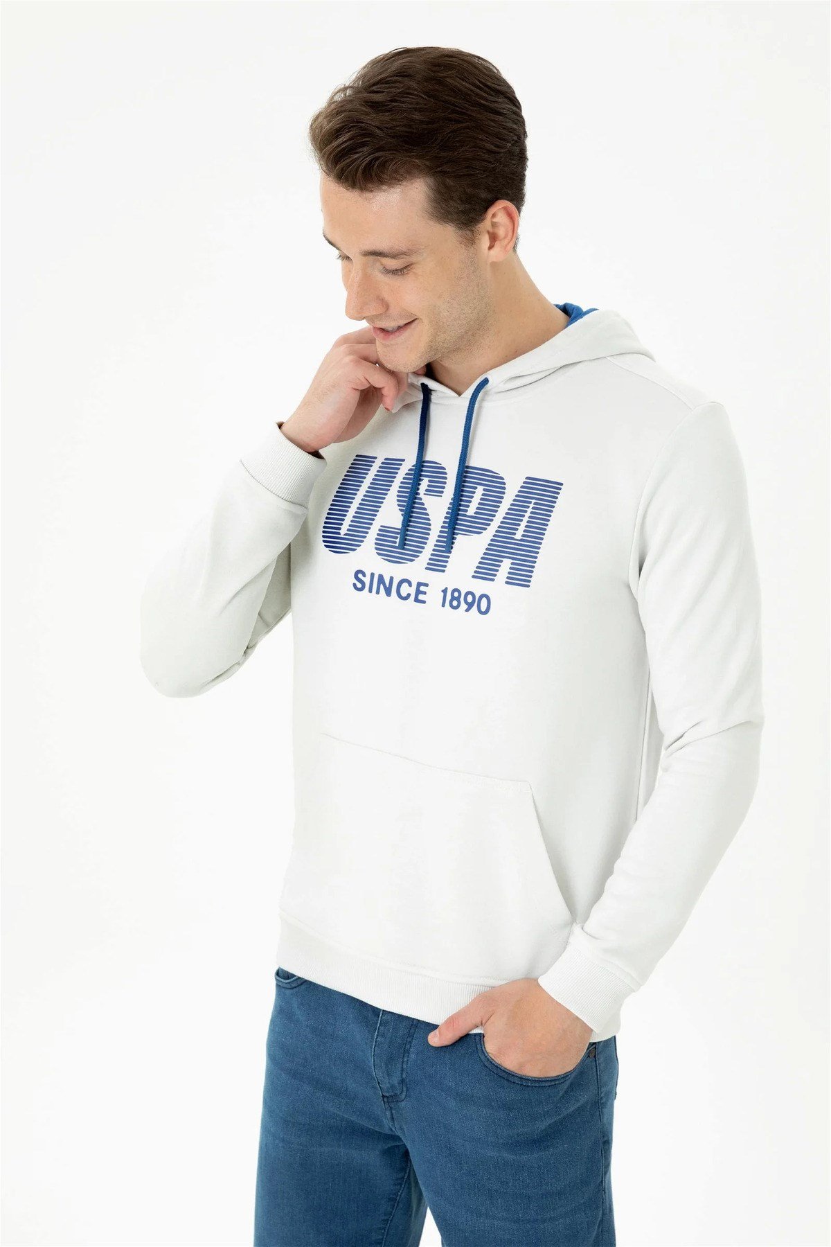 Erkek Kapüşonlu Sweatshirt G081GL082.000.1667951.VR054