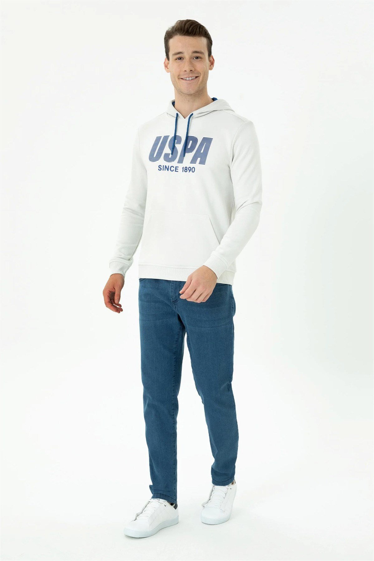 Erkek Kapüşonlu Sweatshirt G081GL082.000.1667951.VR054