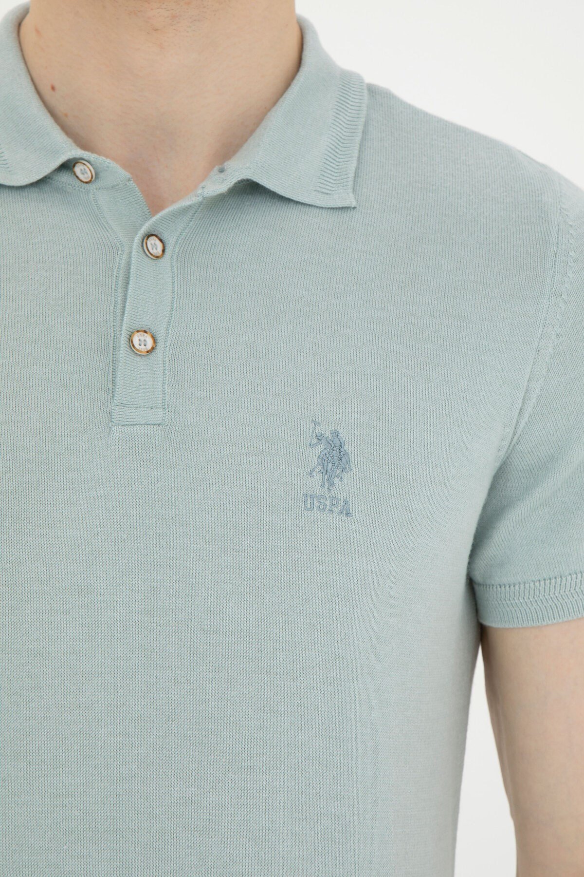 Erkek Kısa Kollu Triko T-Shirt 1818097