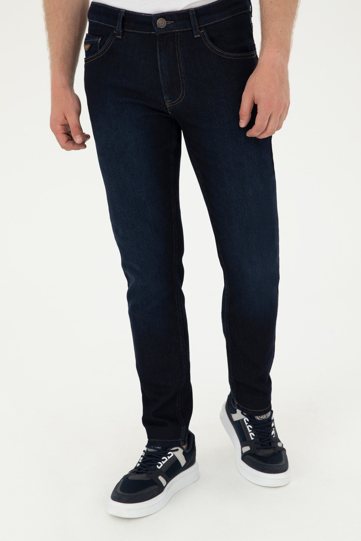 Erkek Koyu Mavi Jean Pantolon 1824406
