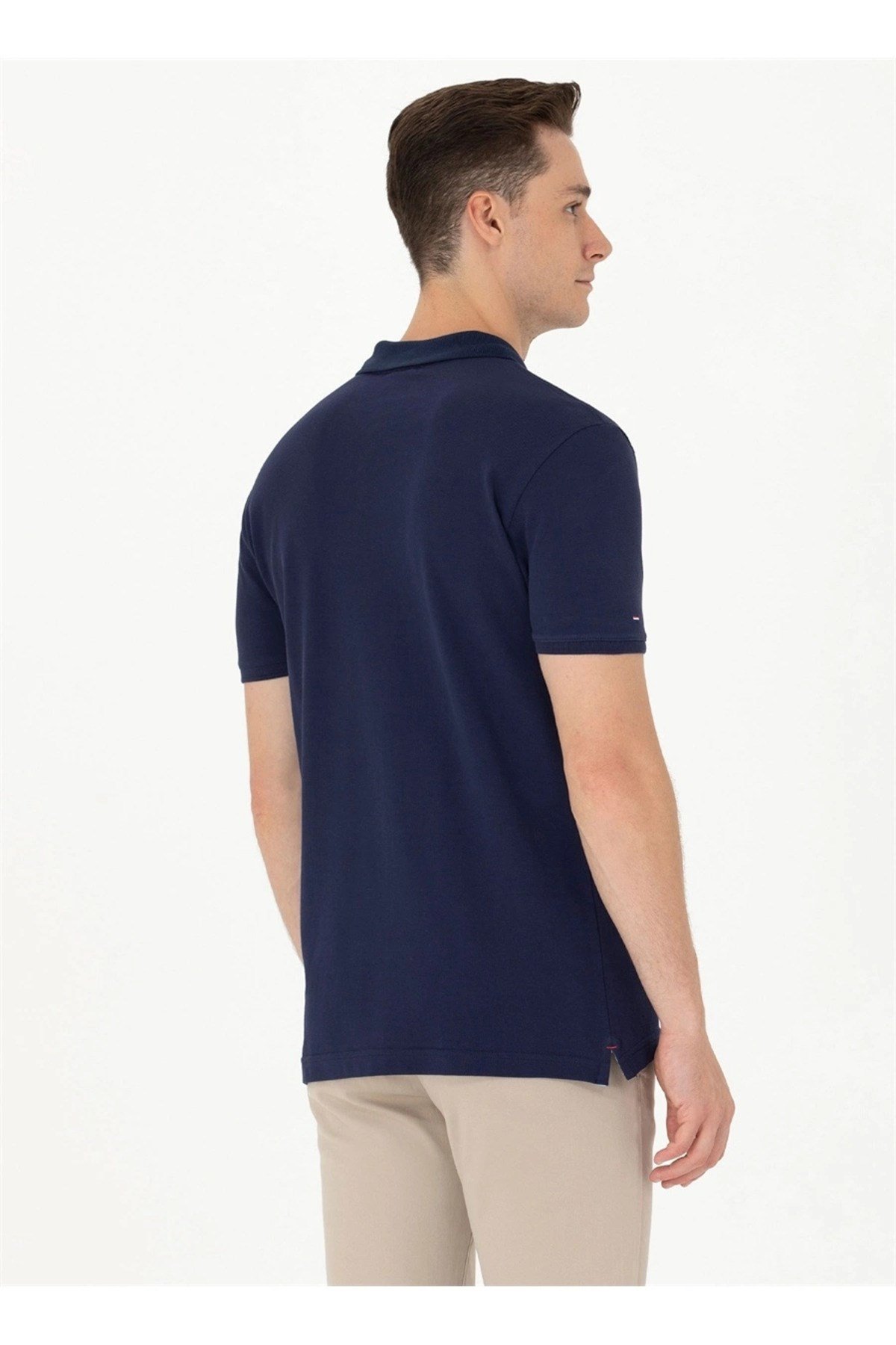 Erkek Lacivert Polo Yaka Tişört G081SZ011.000.1573404.VR013