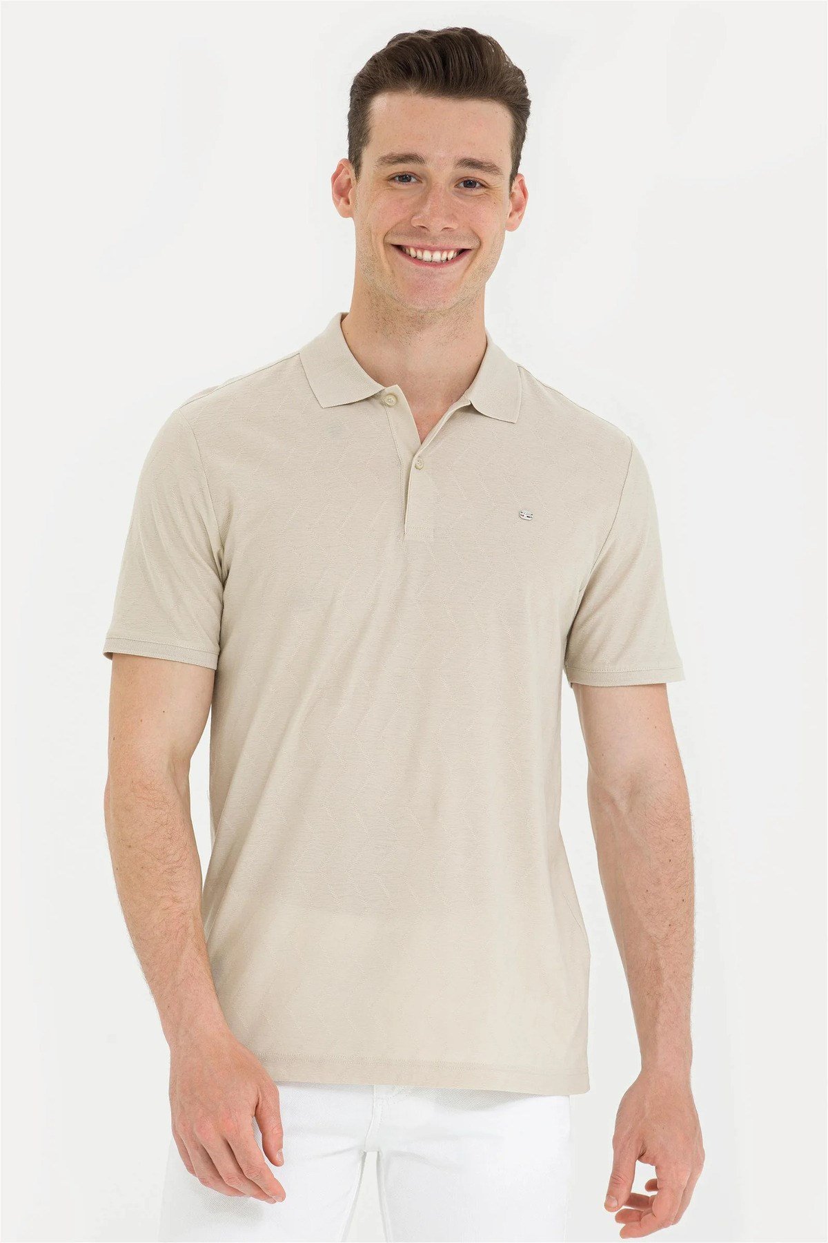 Erkek Lacivert Polo Yaka Tişört G081SZ011.000.1573401.VR033