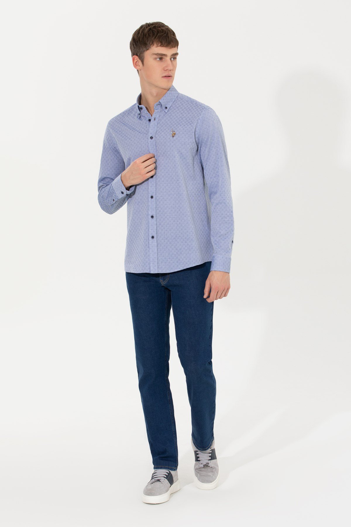 Erkek Mavi Jean Pantolon 50254675-DN0022