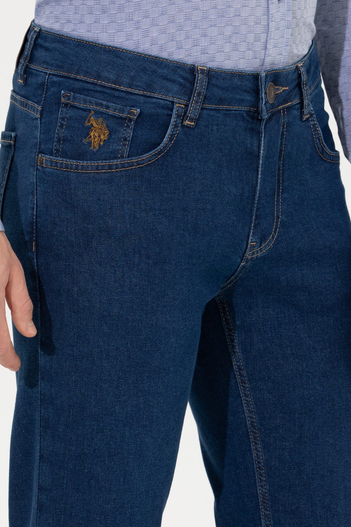 Erkek Mavi Jean Pantolon 50254675-DN0022