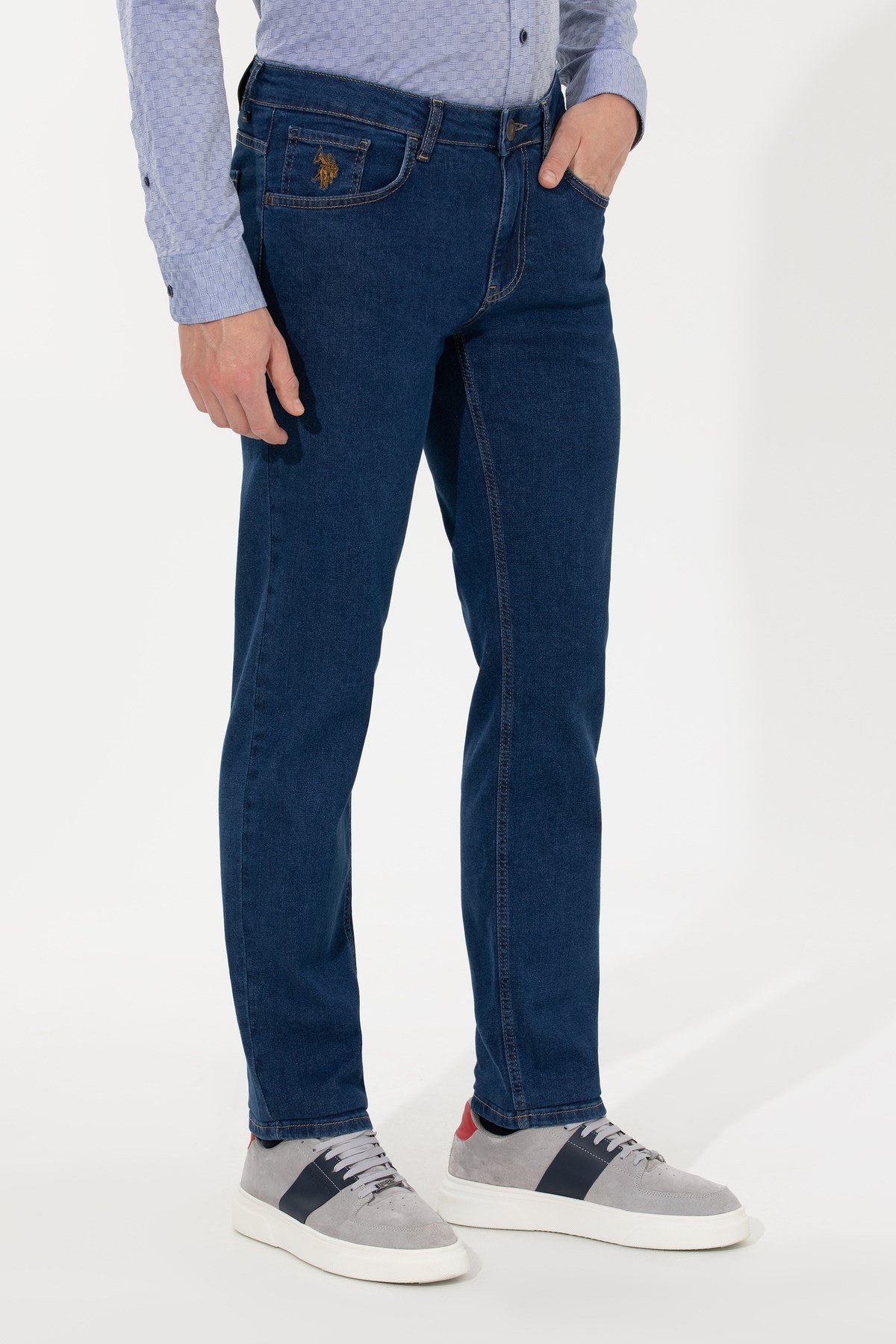 Erkek Mavi Jean Pantolon 50254675-DN0022
