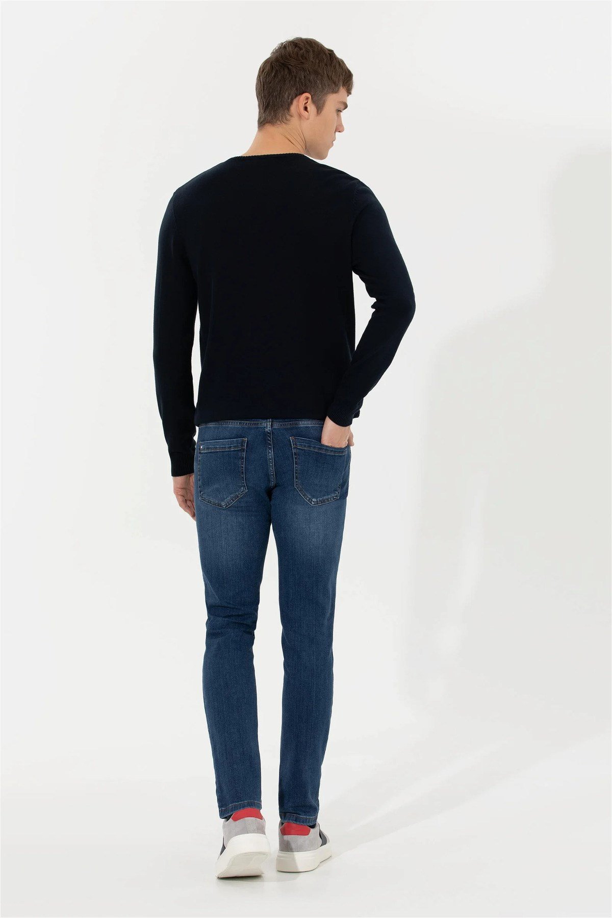 Erkek Mavi Jean Pantolon G081SZ080.000.1452645.DN0022