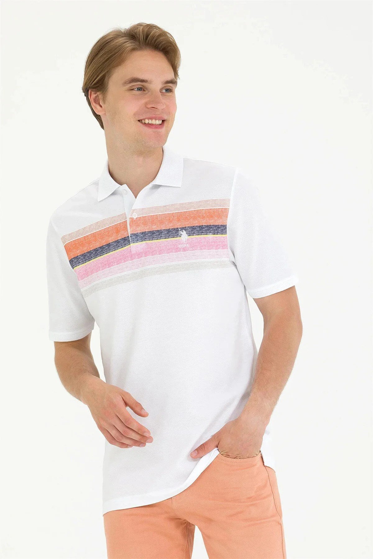 Erkek Polo Yaka T-Shirt 1611347 Kiremit