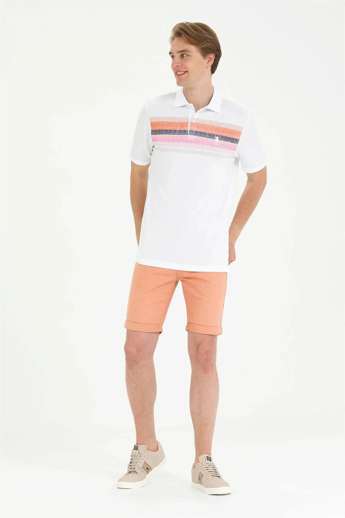 Erkek Polo Yaka T-Shirt 1611347 Kiremit